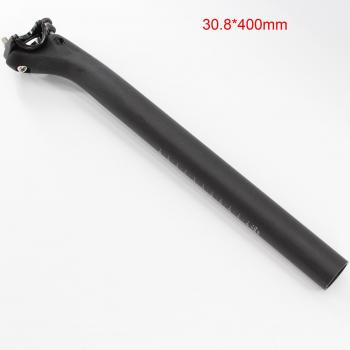 UD Matte Carbon Fiber Seatpost for Road and MTB 25.4/27.2/30.8/31.6mm 350/400mm Length