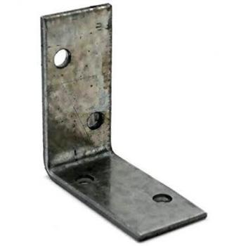 Industrial Strength Angle Clamp 2mm Galvanised, 40x40x20mm, Bundle of 100