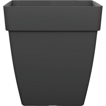 Paris Square Plant Pot Antracite 40x40x32