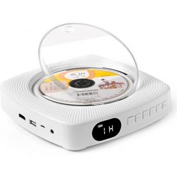 Lecteur CD portable mural, radio FM, Bluetooth, contrôle vocal et télécommande