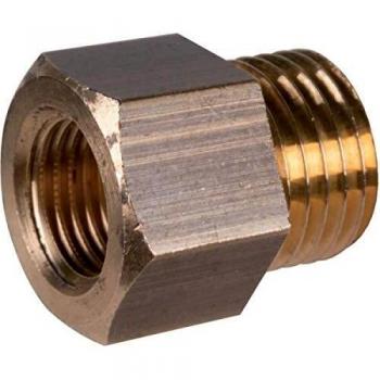 Raccord en laiton à tête hexagonale, M 3/8 × F 1/8, modèle 241G Thermador