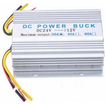 30A 360W 24V to 12V Power Inverter