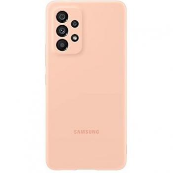 Couvercle silicone pêche Galaxy A53 5G – En stock