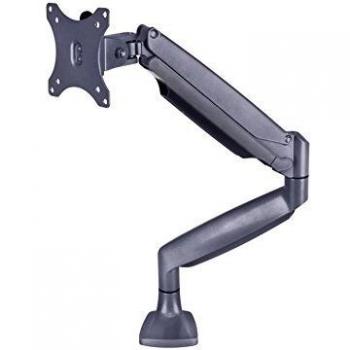 Black 17‑49” Single‑Arm Gas‑Spring Monitor Mount – Multibrackets M Deskmount