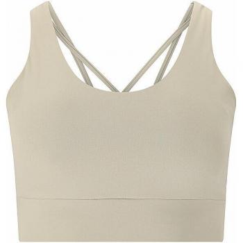 ATHLECIA Damen Sport‑BH Gaby Medium Support in Beige – 1 Stück (EA243329)