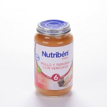 Nutribén® Potito® Pollo, Ternera Y Verduras 250G