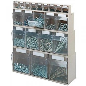 Casier Stockage Transparent H207xL600xP172 – Lockweiler – Blanc