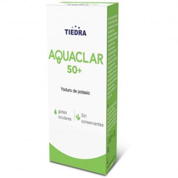Gouttes Oculaires Tiedra Aquaclar 50+ 10ml