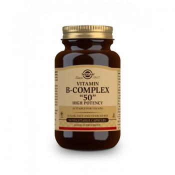 Solgar Vitamina B Complex 50 Alta Potencia 50 cápsulas