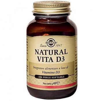 Solgar Vitamin D3 400 IU 100 Tablets