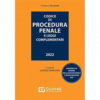 Codice di procedura penale e leggi complementari