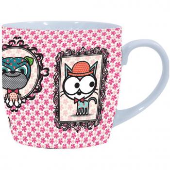 Mug Chihuahua et Bulldog en porcelaine