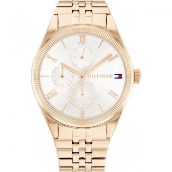 Tommy Hilfiger Reloj Mujer Analógico Cuarzo con Correa de Acero inoxidable 1782593