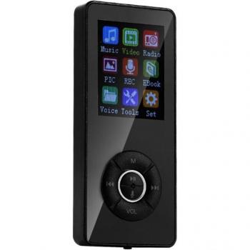 Compact MP4 Music Player with Bluetooth 4.2 and Memory Card Slot