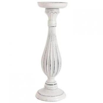 Traesio Candeliere Efecto Vintage Blanca