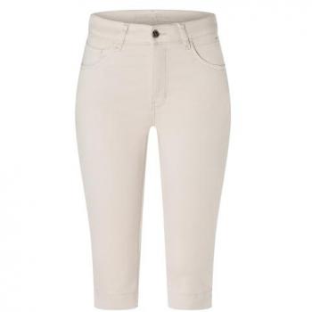MAC Komfort Capri Stretchjeans ivory