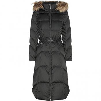 Nuevo Abrigo de Plumas Long Real Guess Olga