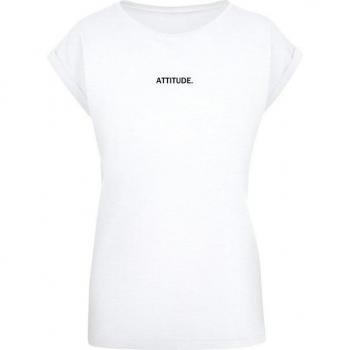 Merchcode Damen Kurzarmshirt Attitude