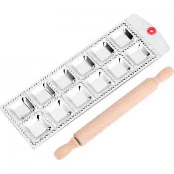 Triangular Dumpling Maker with 18 Holes