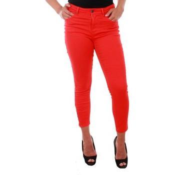 Pantalón Vero Moda 10209869 Ankle Zip Rojo para Mujer Talla L32