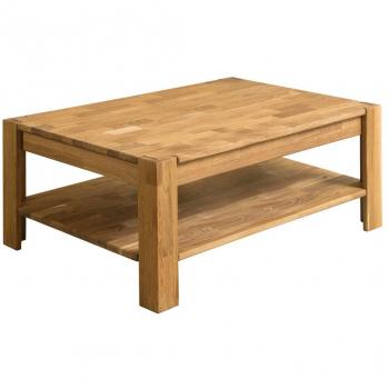 Mesa rectangular de centro Ritza 110 cm en roble