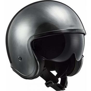 XL Spitfire LS2 Titanium Helm – Jeans Edition