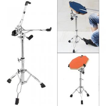 Support de caisse claire pliable en métal pour tambour Jazz 10-12 pouces