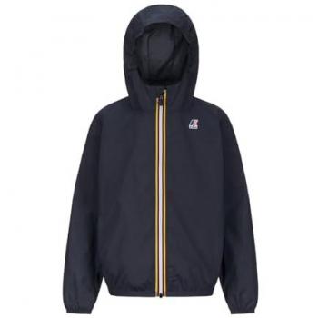 Navy K‑Way Youth Jacket