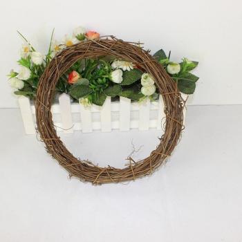 Guirnalda de Navidad de Mimbre Natural