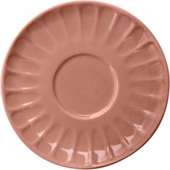 Sottotazza per caffè espresso Bel Colore 11.5 cm rosato 6 pz