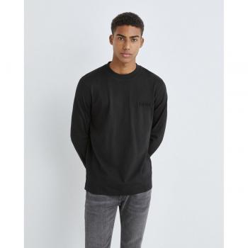 BOSS ORANGE Langarmshirt Teebasiclong mit Rundhalsausschnitt