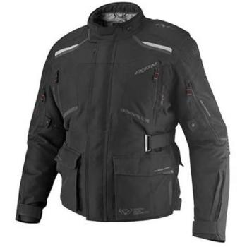 Giubbotto Moto Touring Estivo Ixon Midgard C Impermeabile Nero 5XL