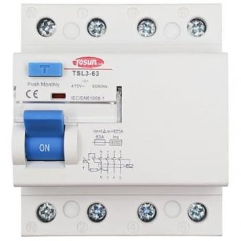 Interruptor Trifásico Superinmunizado 63A 30mA