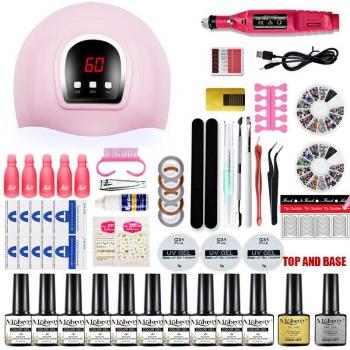 Ponceuse à ongles LED Mobray avec accessoires de manucure