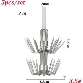 Double Layer Umbrella Hook Fishing Baits