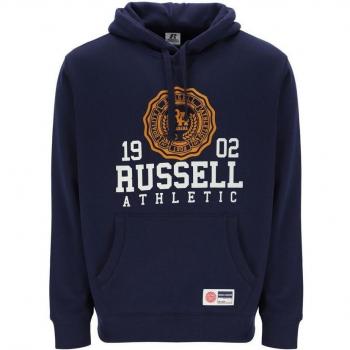 Felpa con Cappuccio Hailmary Russell Athletic Navy L
