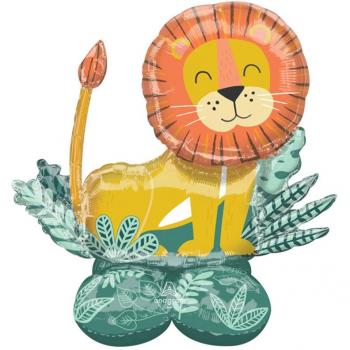 Palloncino gigante Wild Lion 114x109 cm