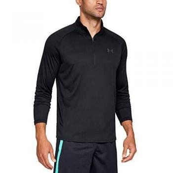 Under Armour Tech 2.0 Half-Zip Long Sleeve Men Black