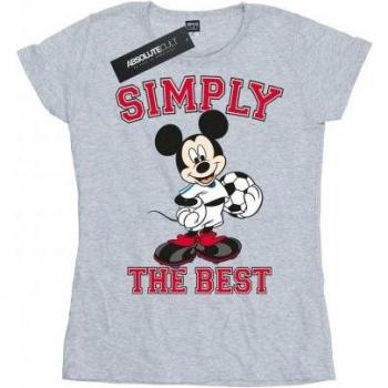 Simply The Best Mickey Mouse T-Shirt für Damen XXL