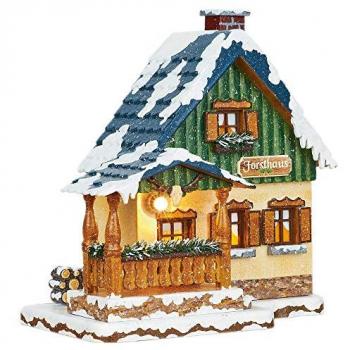 Hubrig Sammelfigur Winterhaus Forsthaus