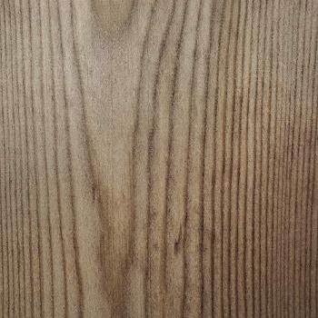 Cabecero de madera maciza en tono roble oscuro de 100x60cm