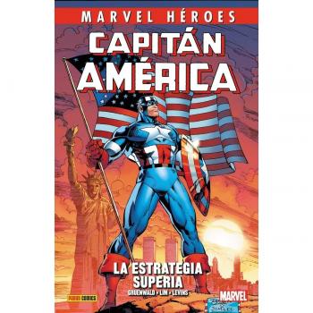 Panini Comics Marvel héroes 113 capitán américa de mark gruenwald 4. la estrategia superia (Tapa dura).