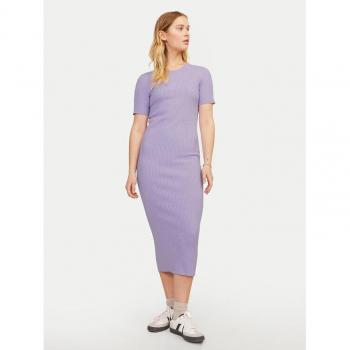 Jack & Jones Vestito Ellie Maniche Corte Viola M