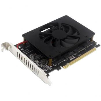 Tarjeta dividida PCIEX16 para SSD NVME M2 MKEY