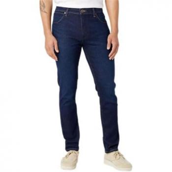 Jeans Wrangler Larston Azul para Hombre Corte Ajustado