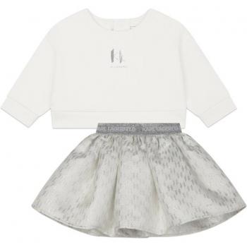 Bebé Chic Lila: Sudadera y Falda elástica