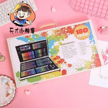 Kit couleur bois – Ensemble aquarelle 180 pièces