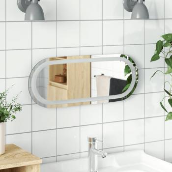 VidaXL LED Bathroom Mirror 19.7x7.9 Oval