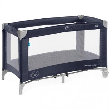 Cuna de Viaje Negra 3 Piezas MS Basic