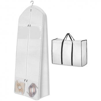Sachet de transport pour robe de mariée blanche 70